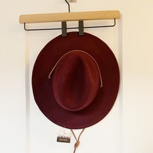 New Wool Flat Brimmed Fedora